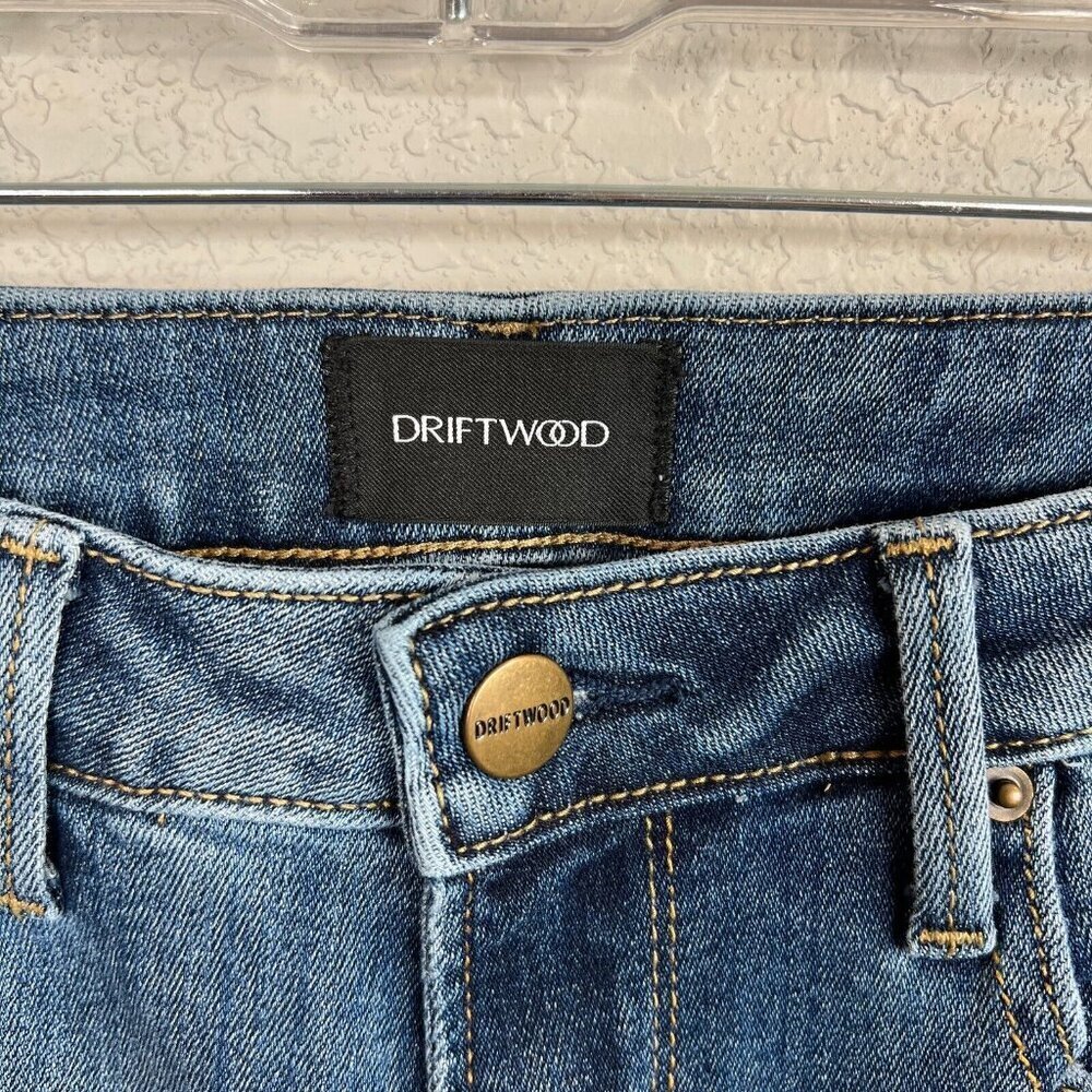Driftwood Kelly Jeans Blue Denim Women's Size 26 x 26 *HEMMED* Classic Casual - Picture 4 of 9